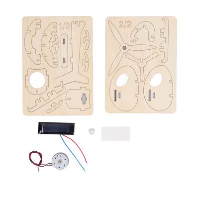 Drewniany Model Samolotu STEM Puzzle 3D DIY Rękodzieło Drewniane Zestaw Projektowy do Montażu Prezent dla Dzieci Zabawki