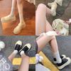 Studiolee Lazy Velcro Versatile Little White Shoes Round Head Heightening Platform Biscuit Shoes Women's Spring and Autumn