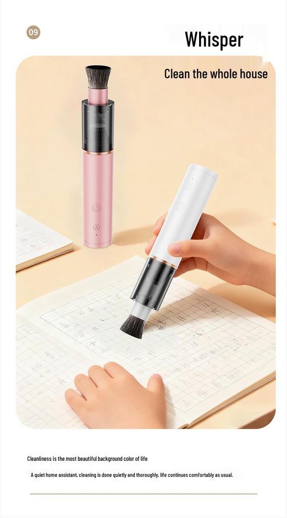 2026 Portable Mini Handheld Vacuum Cleaner - Long-Lasting Wireless Car & Desktop Cleaner