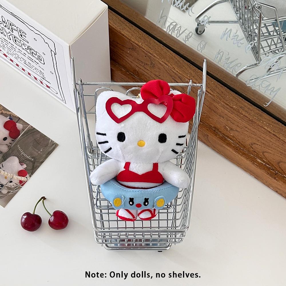 

Sanrio Гавайи Надувной круг для плавания Hello Kitty Плюшевые игрушки Подвеска Брелок для рюкзака Милые плюшевые куклы Украшение Праздничные подарки