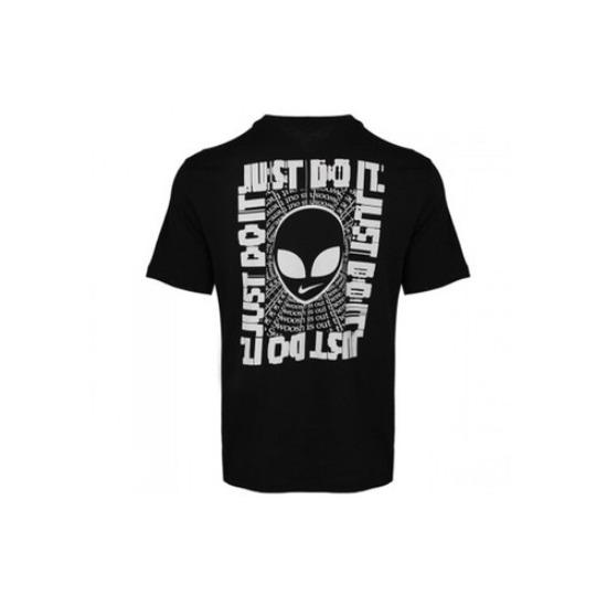 Nike Alien Print Short Sleeve T-Shirt Man black CV8968-010 EU M