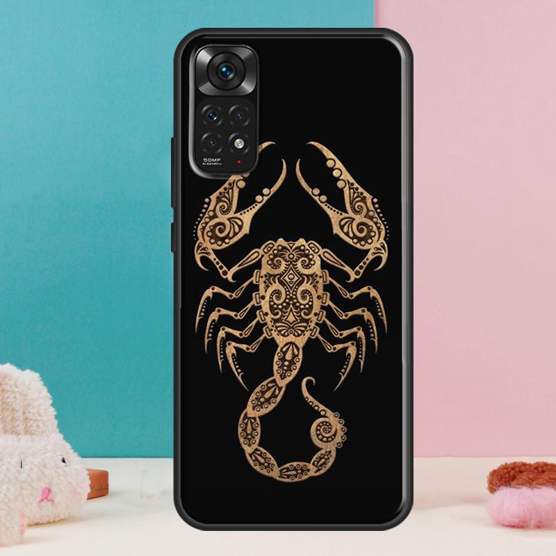 Scorpion Case For Xiaomi Redmi Note 13 12 Pro 14 11 9 10 9S 10S 11S 12S Redmi 14C 13C 10C 12C Cover