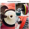 Angle Grinder Conversion Adapter: M10 to M14/M16 External Thread for Polisher Accessories