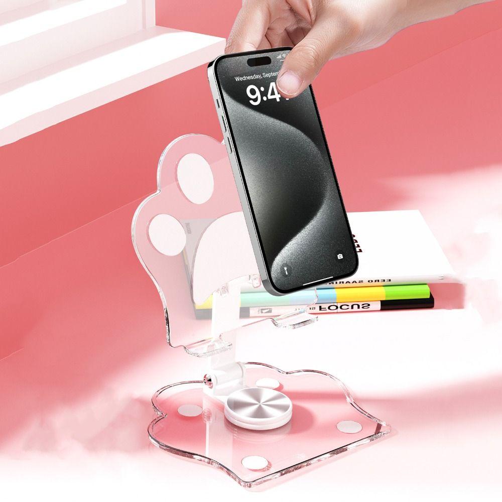 Desk Support Mobile Phone Bracket Cat Claw Cellphone Stand Mobile Phone Holder  Dormitory/Travel