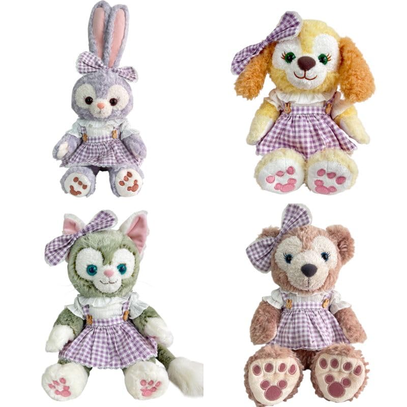 AXLUCE Linabelle, Gelatoni, Stella Lou, Cookie Ann, Size S Plush Clothes, Costumes (Purple) (Plush Clothes Not Included)