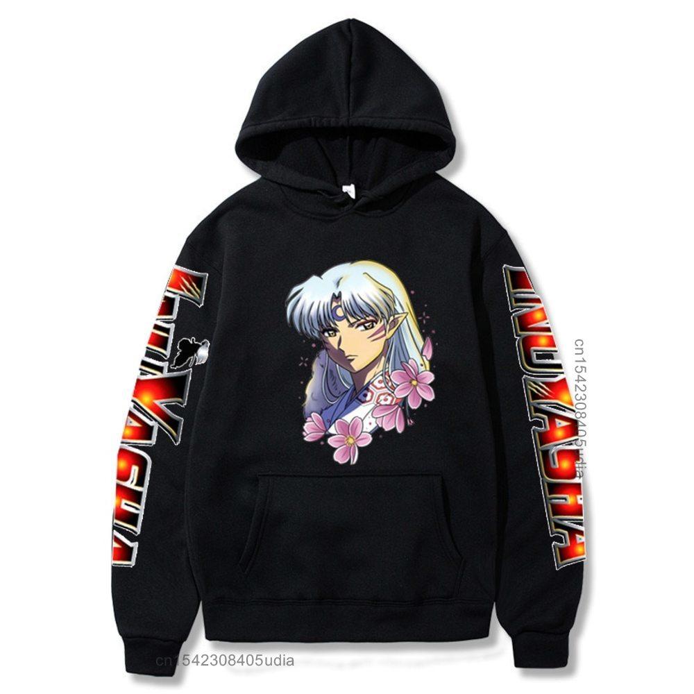 Толстовка японского аниме Inuyasha Sesshoumaru унисекс женские толстовки унисекс уличная толстовка Camisas 2XL 4654₽