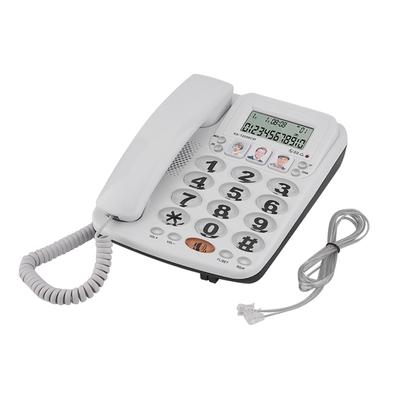 2?vaste telefoon met luidsprekertelefoon snelkeuze vaste telefoon met nummerherkenning voor thuis/kantoor