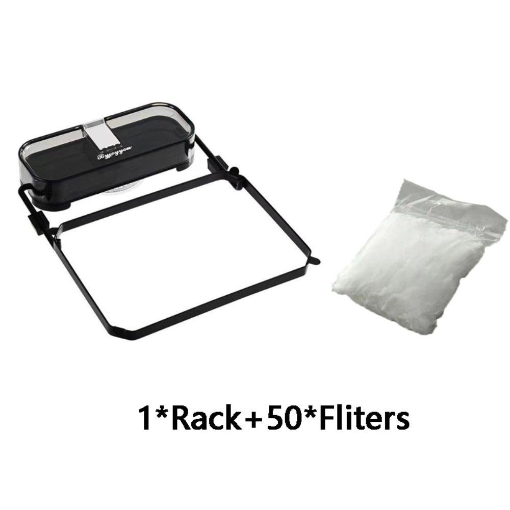 With Disposable Filter Sink Filter Rack Fine Mesh Garbage Drain Rack  Leftovers