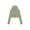 adidas x Fear Of God Athletics Base Layer Crop Hoodie Clay Women Tops Tan IN5904