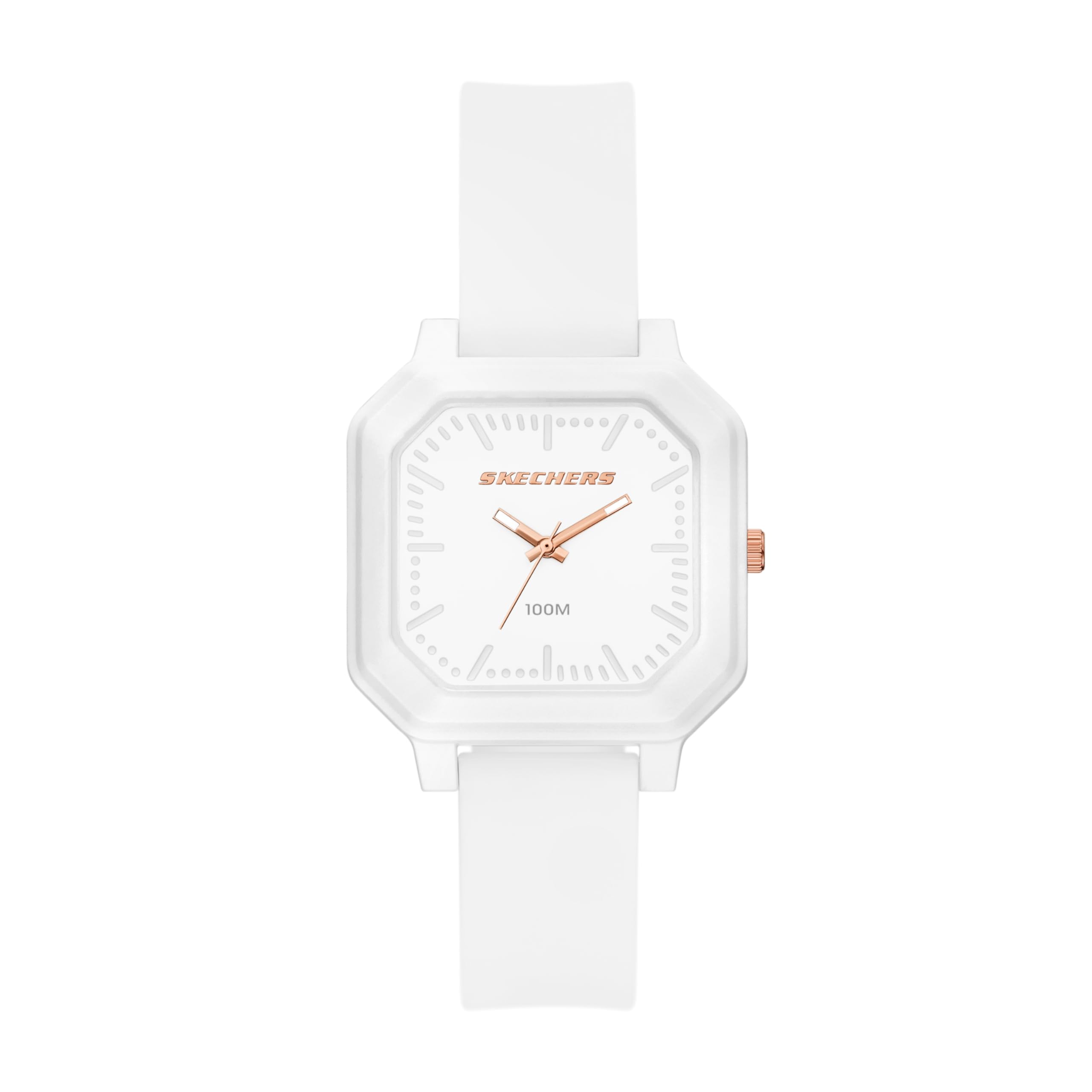 Skechers Analog Silicone Watch SR6376 Women s белый
