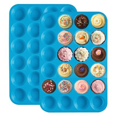 Miniaturowa foremka do muffinek 24 otwory silikonowe ciasteczka mydlane babeczki do pieczenia miniaturowa forma do ciasta forma do pieczenia ciasta DIY