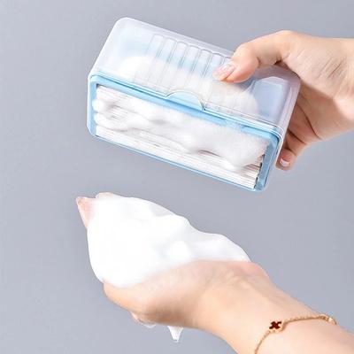 Nuovo Portasapone Sfregante a Mano Libera Multifunzionale Scatola per Bolle Domestico Scarico Automatico Sapone Rullo Drenaggio Sapone da Bucato Tipo Drenaggio