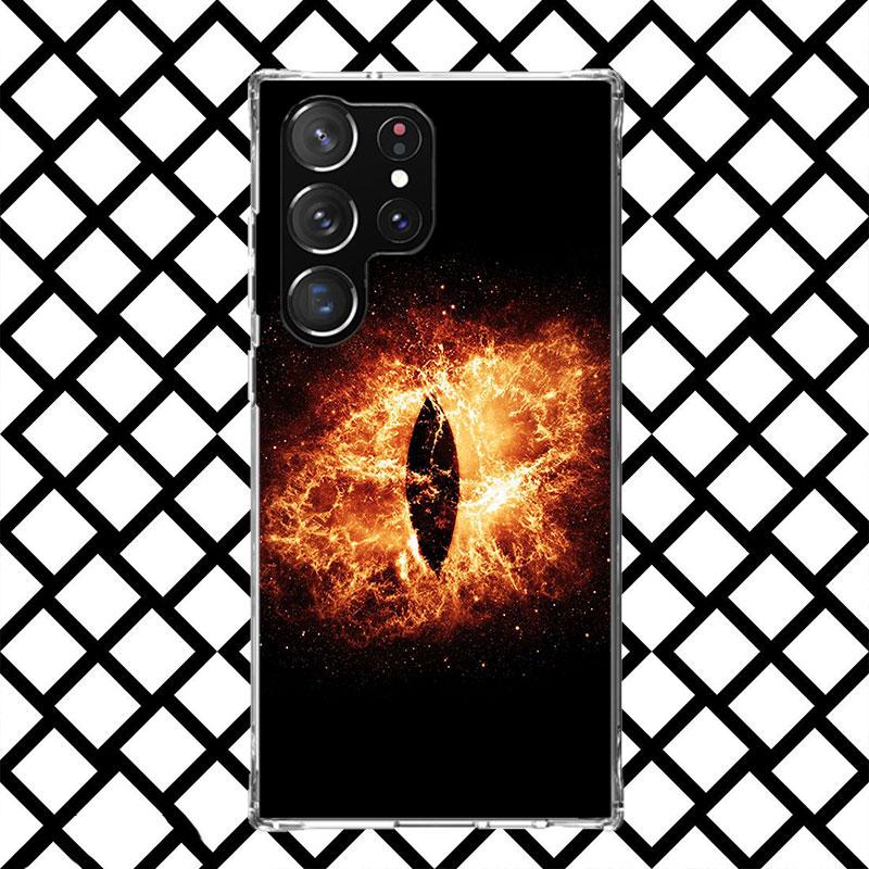 The L-Lord of The R-Rings Phone Case for Samsung Galaxy S26 S25 Edge S24 S23 Ultra S22 Plus S21 FE S20 + Soft Cover Print Fundas