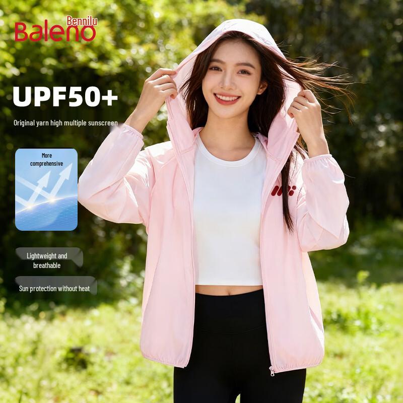 

Baleno Women s UPF50+ Sun Protection Hooded Jacket L