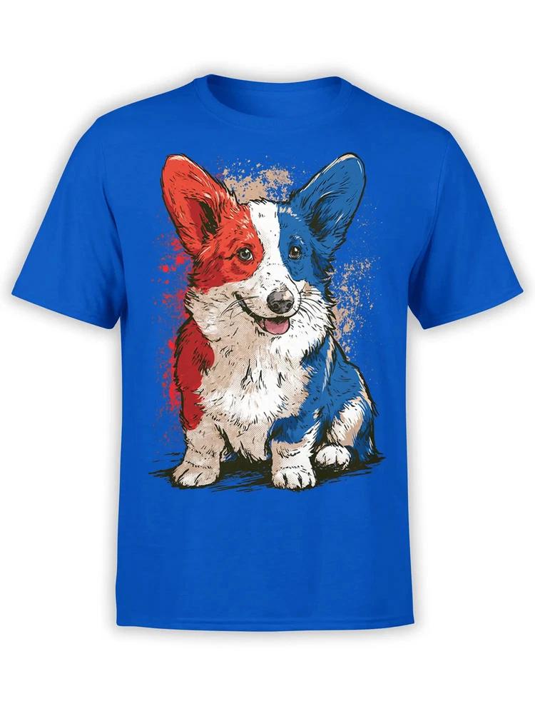 Color Splash Corgi TShirt Unisex S