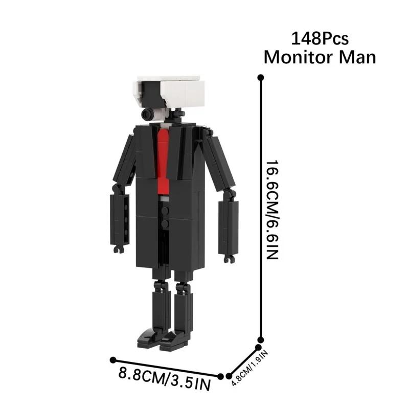 2023 Skibidi Toilet Man VS Monitor Blocchi da Costruzione Camerman Titan Speakerman Giocattolo Fai da Te Set di Figure Speakerman per Bambini Regalo