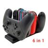 Charging Station for Gaming Controller Type-C Charger Stand Cradle Can Charging 6 Controllers Simultaneously