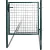 VidaXL Single Gate Fence Portal Powder-Coated Steel