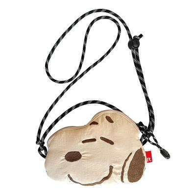 8584 SNOOPY Snoopy Mini Tote Bag [Rootote] IP.BR.PilloW.Peanuts-9I (02 Beige)