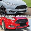 For Ford Fiesta MK6/7 ST 2012-2017 Front Bumper Splitter Spoiler Lip Wind Knife Diffuser Guard Protector Cover BodyKit Exterior