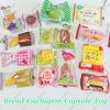 Japanischer Stil Brot Kapselspielzeug Langsam aufsteigend Squishy Beutel Bäckerei Quetsch Simulation Essen Stressabbau Schlüsselanhänger für Gashapon