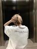 European Style Women's Plus Size Loose Mid-Length Crew Neck Short Sleeve T-Shirt