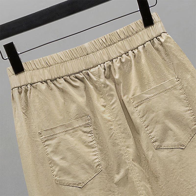 Women's Elastic Waist Harem Pants