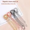 Magnetic Snap Buckle for Adjusting T-Shirt Length and Waist Fit