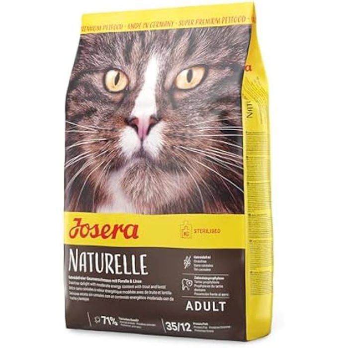 Croquettes Pour Chat - JOSERA - Naturelle - 2 Kg - GRAIN FREE - Faible En Matières Grasses