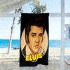Christmas Elvis Artwork Beach Towel Super Soft Microfiber Quickdry Fabric Comfortable Lightweight