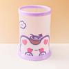 Folding Pen Holder Cute Cartoon Round Folding Pen Holder Student Office Desk Stationery Storage Box