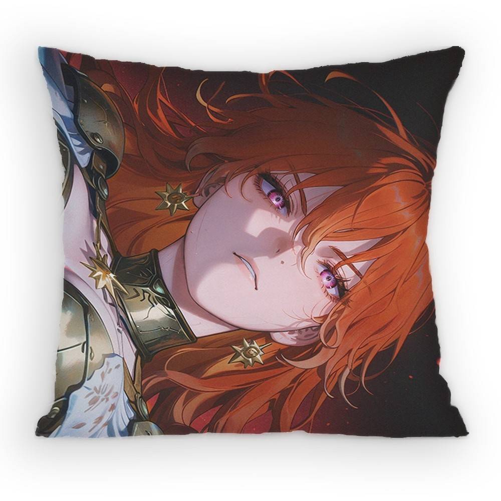 Open world Game Wuthering Waves Augusta Pillow Case Sofa Living Room for Bedroom car Headboard Cushion Square Cushion Nap Time