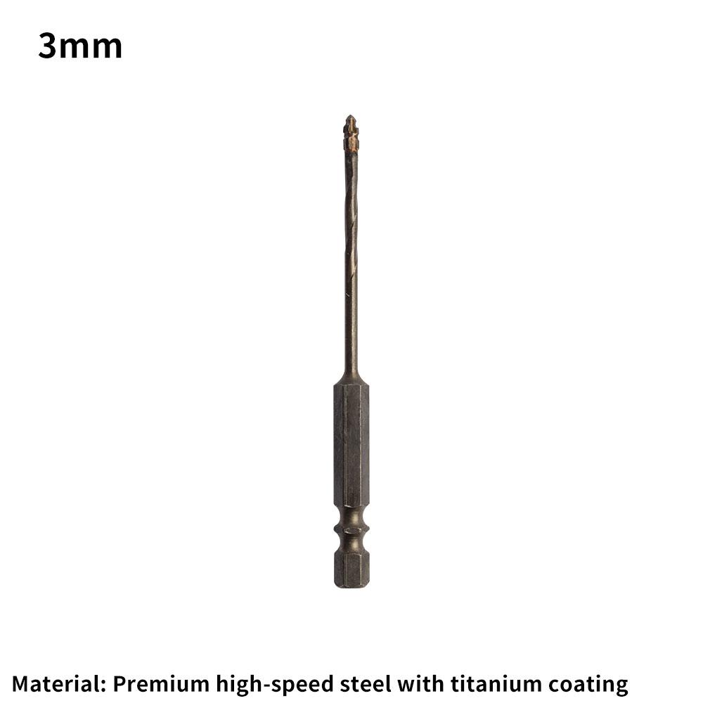 1Pc 4-Flute Serrated Eccentric Drill Bit High Hardness for Ceramic Glass Marble Concrete Tile Stainless Steel Dry Drilling