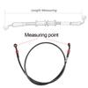 Motorcycle Brake Hose Oil Tube AN3 Stainless Steel Braided Brake Line Rotatable Banjo Fit for ATV Pit Dirt Street Racing Bike