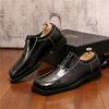 Fashoin Designer New Men Pointed Black Slip On Casual Leather Shoes Male Novelty Loafers Wedding Dress Formal Flats Footwear