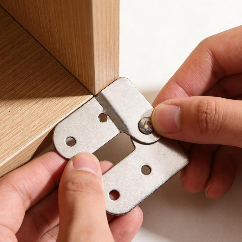 10/2PCS Storage Folding Table Hinge Iron Ordinary Hinge Storage Table Top Chicken Beak Hinge Furniture Hardware Accessories