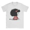 Vintage Mafalda With Swimsuit Tshirts For Unisex Unisex O Neck Pure Cotton T Shirt Mafalda Cartoon  Tee Shirt 4xl 5xl Tops