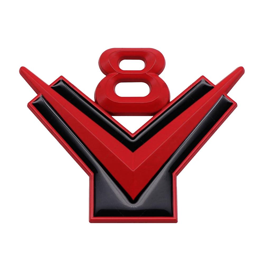 

Универсальный логотип V8 эмблема автомобиля наклейка на кузов автомобиля задний значок для автомобиля C