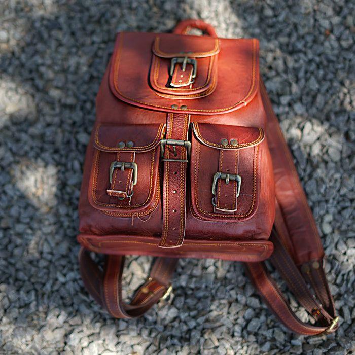 Small Cute Backpack Leather Bag
