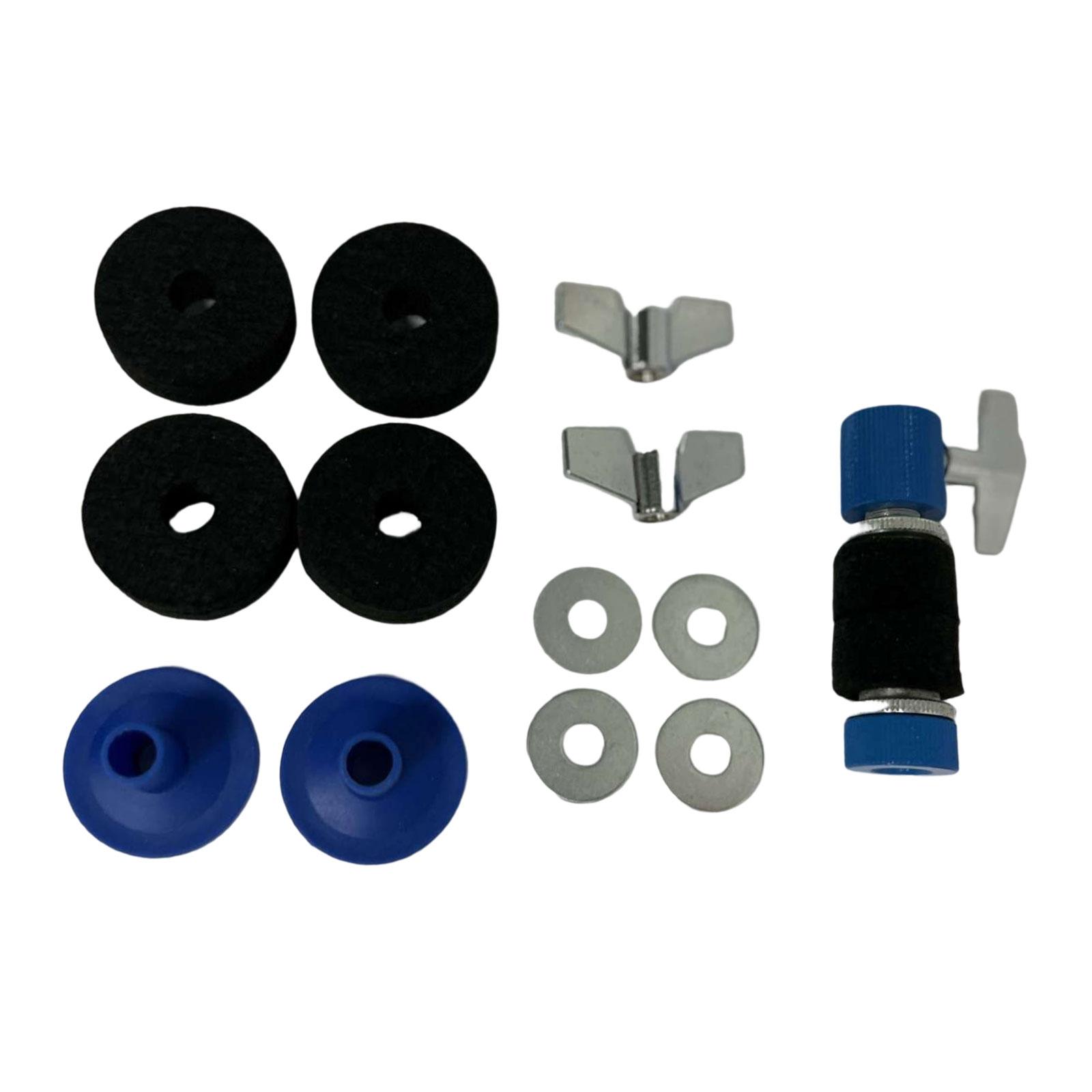 Hi Hat Clutch Felt Mats Set Cymbal Stand Accessories Musical Instrument Accessory Replacement Stable Rack Drums Pedal Parts