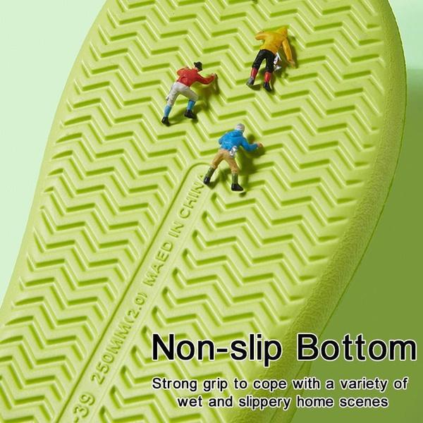 Hausschuhe für Damen und Herren Indoor Outdoor Lässig Weiche Plateau-Schuhe Dusch-Sandalen Badesandalen Sommer Strand-Hausschuhe Leichte Flip-Flops