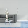 Feather Ballerina Sculpture Modern Statue Resin Collection Art Crafts Desktop Ornament Decorative
