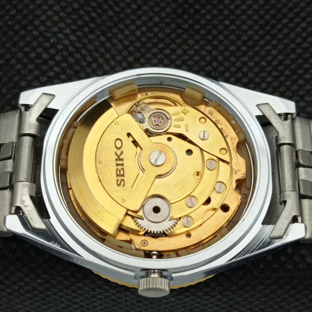 CEAS BĂRBĂTESC AUTOMATIC SEIKO 5 SECOND HAND JAPONIA MECANISM AURIU RAR 575b-a305235-2 SKU575b-a305235