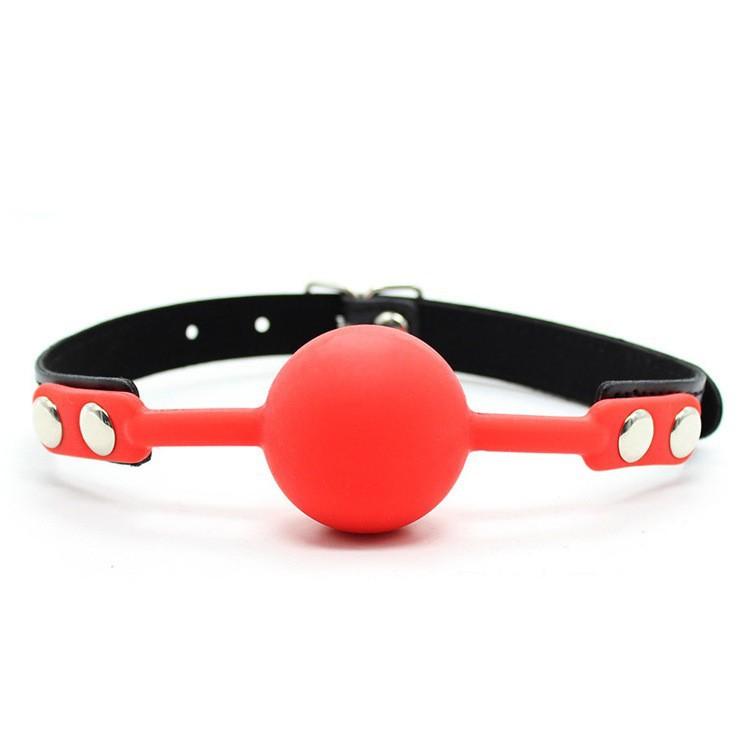 Silicone Solid Mouth Ball Plug, An Alternative Sex Toy for Couples To Tease and Play with In Bed, Adult Erotic Product
