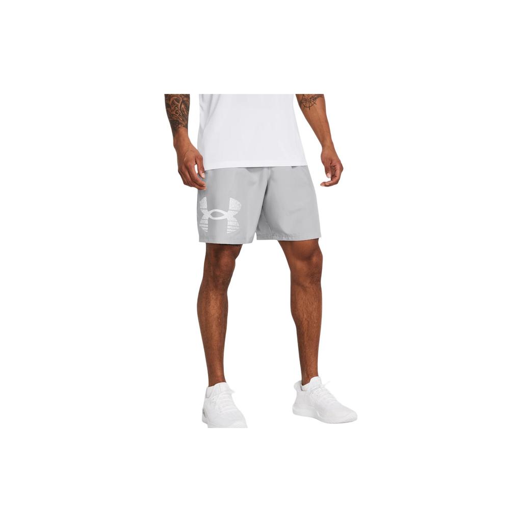 Under Armour Woven Series UA Tech Graphic Shorts Men Shorts Gray 1377139-011