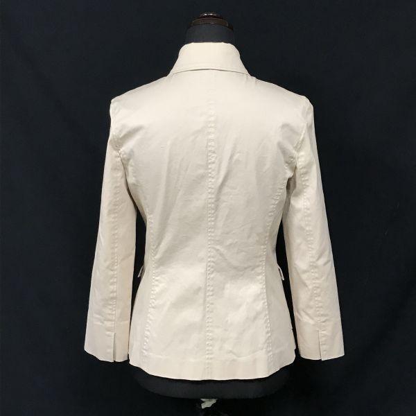 Made in Japan ANAYI Jacket and Skirt Set Up 38 Women M Beige Cotton Suit Made in Japan(USED)