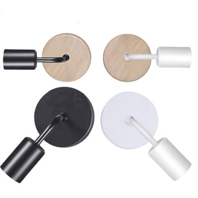 New Perfect Nordic Retro E27 Wall Lamp for Bedroom Bedside, Simple Living Room, and Corridor Aisle - Ideal Creative Background L