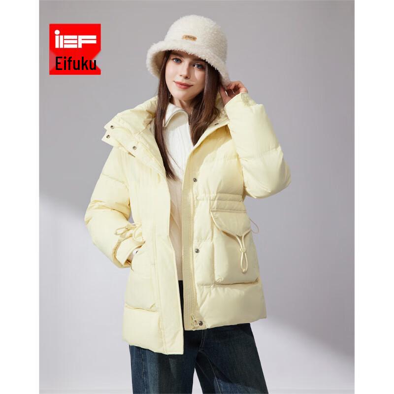 

IEF 2024 Зимняя пуховая куртка средней длины в корейском стиле S