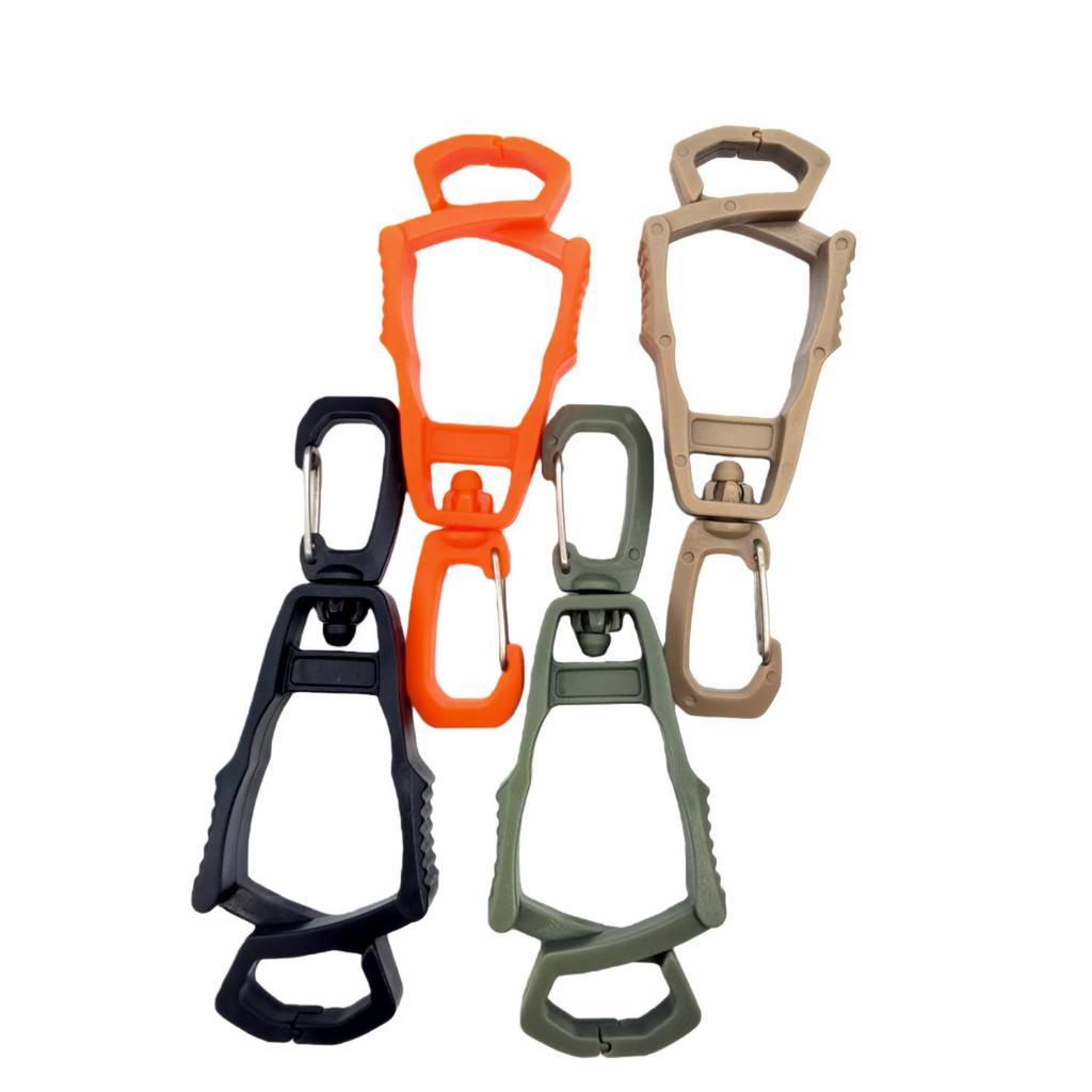 4-Piece Outdoor Anti-Lost Glove & Hat Clips - Multi-Functional Labor Protection Buckles with Free Shipping.