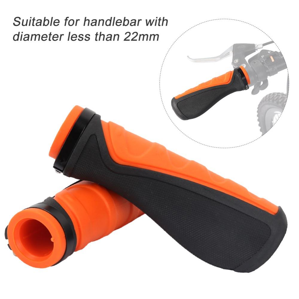 1 pair Rubber Mountain Bike Grips Ergonomic Handlebar Grips Bicycle Handle Grips  Road Cycling